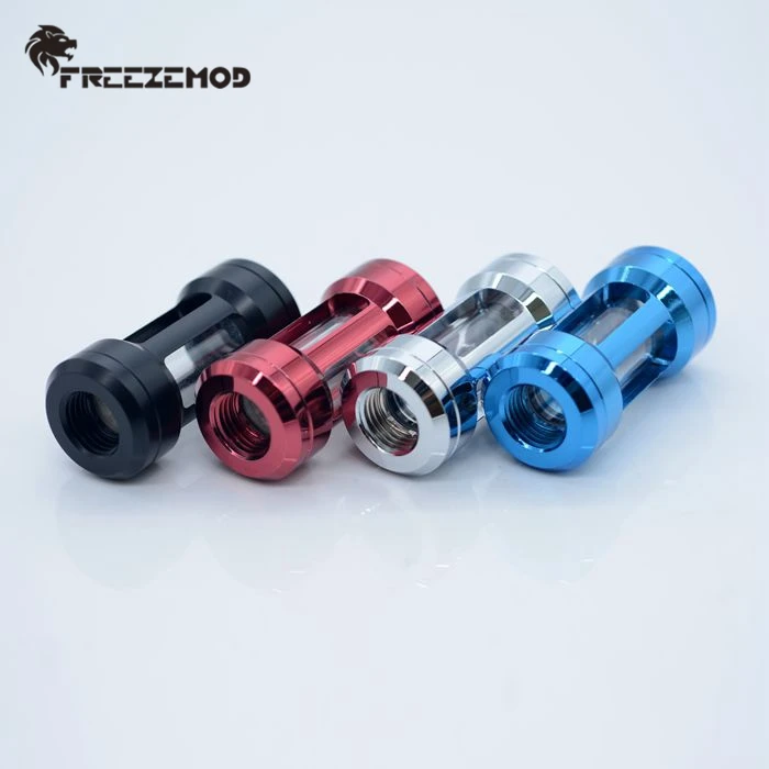 FREEZEMOD компьютер фильтр системы охлаждения воды композитная версия большой видимой области двойные внутренние зубы. GLQ-JX2