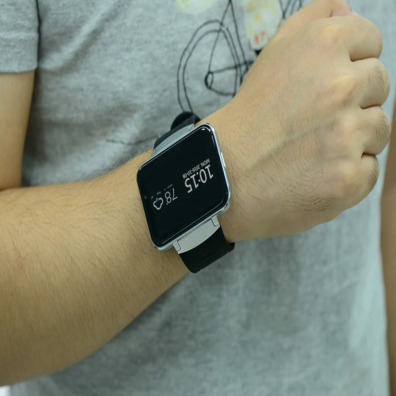 Sportimes Smart Для мужчин часы с 2.2 дюймов Большой сенсорный циферблат и Батарея GPS Wi Fi