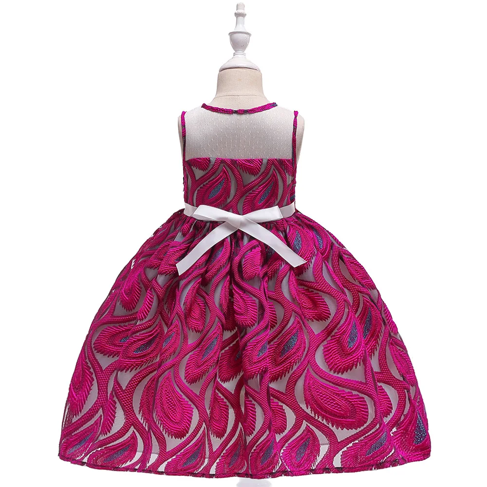 Elegante vestido de princesa para nignas y nignos vestidos de boda para nignas vestido de fiesta para nignas 3 4 5 6 7 8 9 10 de 12