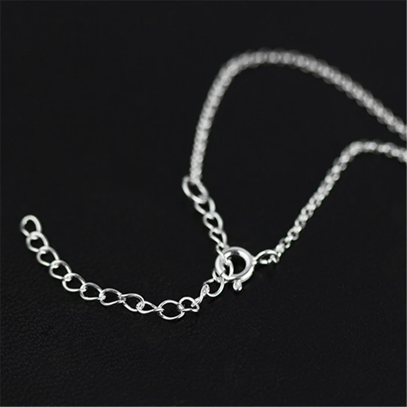 Lotus Fun реальные стерлингового серебра 925 природных ручной Fine Jewelry Симпатичные