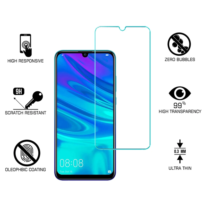 Защитное стекло для Huawei P Smart 2019 защитная пленка экрана закаленное Plus Z +