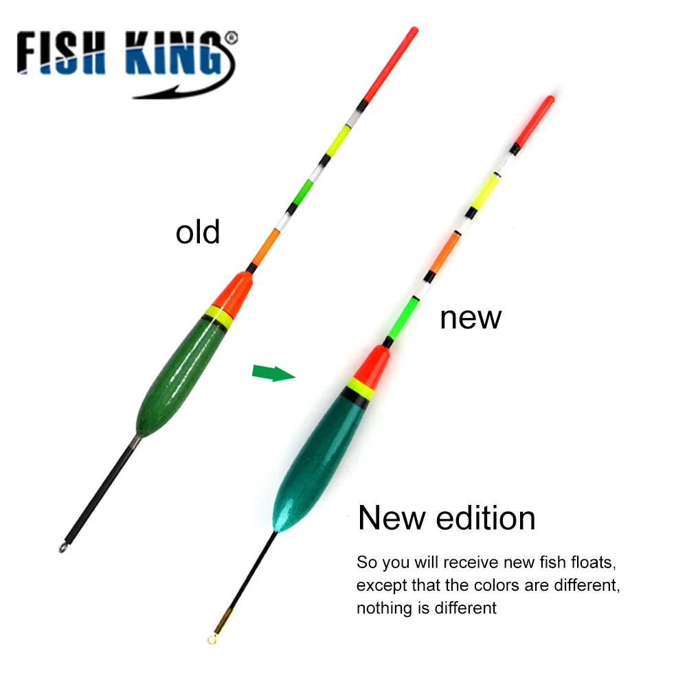 FISH KING/бренд 10 шт./лот 4 г 5g 6 натуральный поплавок для рыбной ловли рыбалки верховой