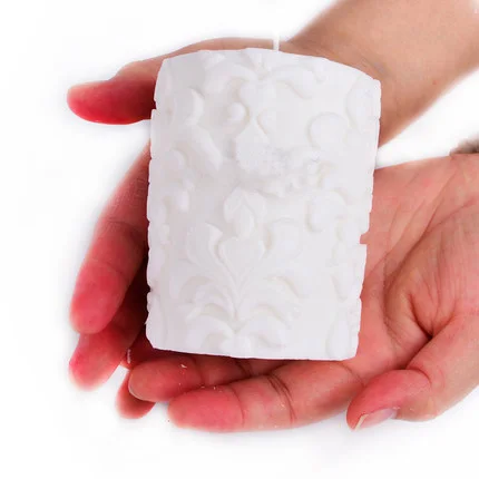 

Silicone Mold Stereo Cylindrical Candles Molds Handmade Candle Diy Molds Silicone Mould Rubber PRZY Eco-friendly 001