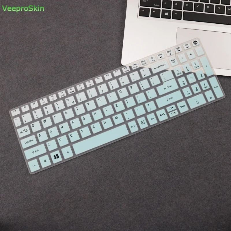 Силиконовая кожаная накладка на клавиатуру для Acer Aspire E 15 E5 574 G 575 (G)/Aspire 3 A315 21 31/E5