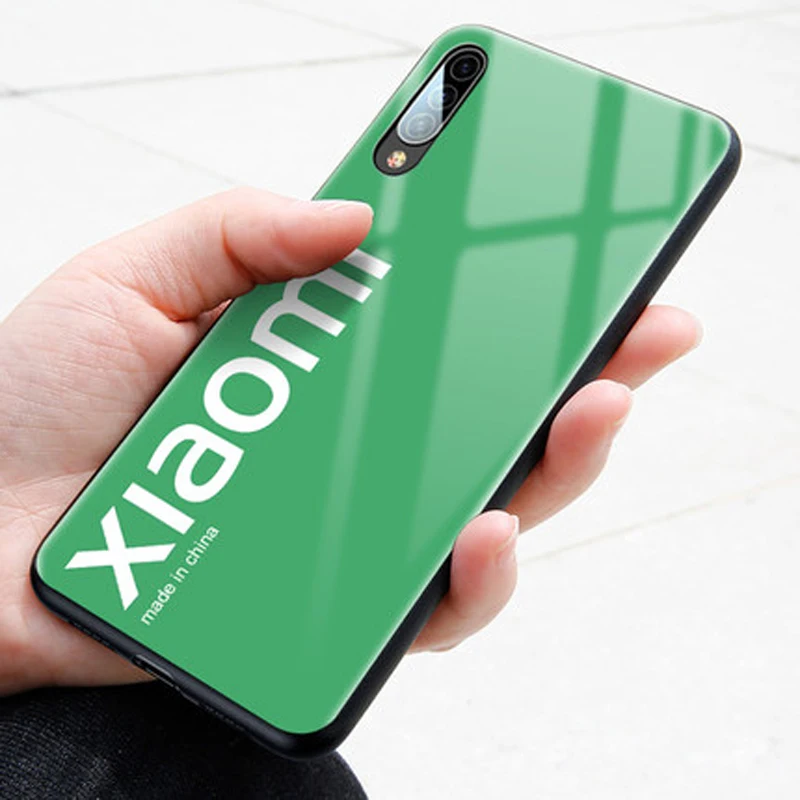 Чехол Mi9 SE для Xiaomi Mi 9 чехол из закаленного стекла с защитой от падения задняя