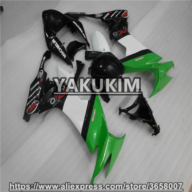 YAKUKIM ABS комплекты обтекателей для Kawasaki NINJA ZX 10R 08 10 лет 2008 2009 2010 ZX10R 09 обтекатель