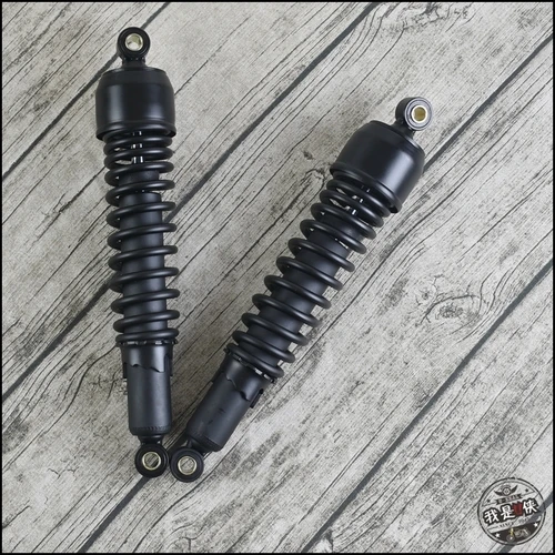 370mm 335 мм 370 мм амортизаторы для мотоцикла задняя подвеска для HONDA YMAHA SUZUKI Kawasaki Aprilia Benelli KTM скутер велосипеды ATV - Цвет: 370mm