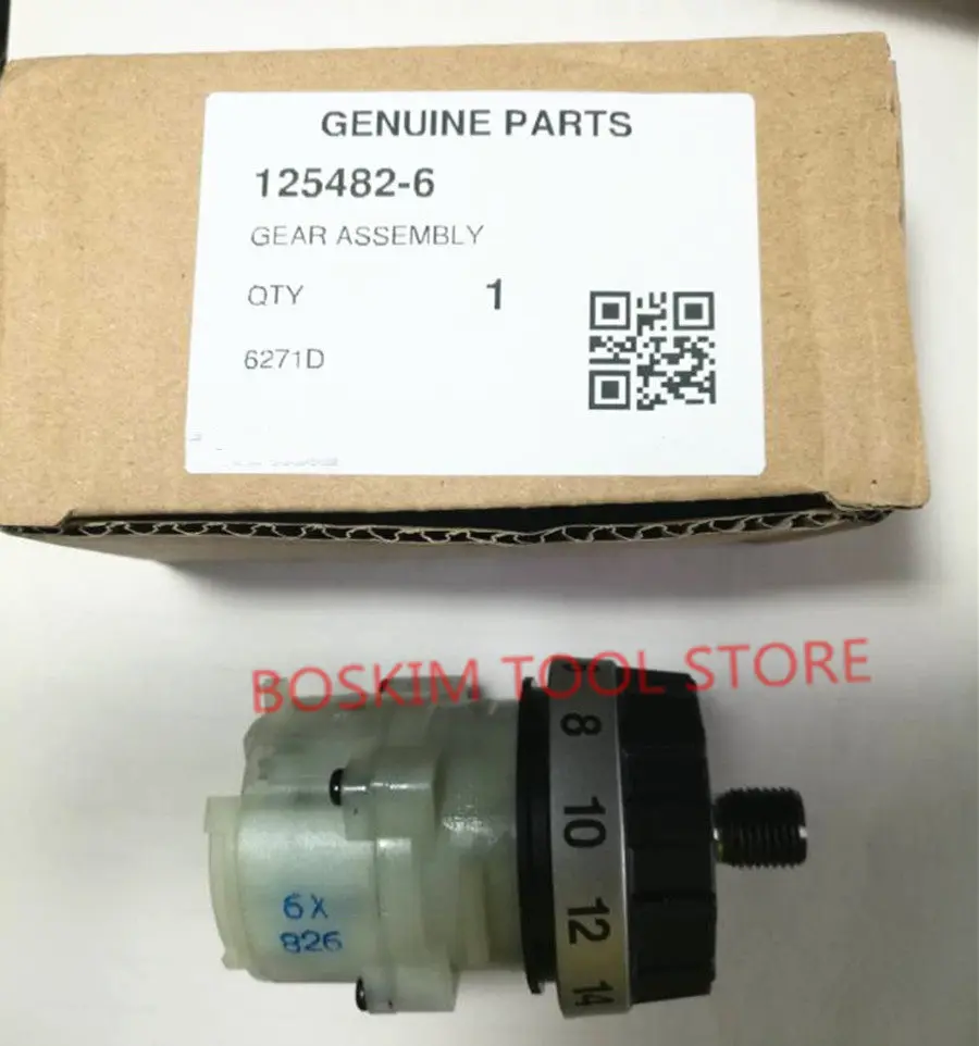 Коробка передач для MAKITA 125482 6 6261D 6271D 6281D 6271DWE 6271DZ 6261DWPE 62761DW 6281DW 6271DWPLE 6271DWPE3 6281DWE|for