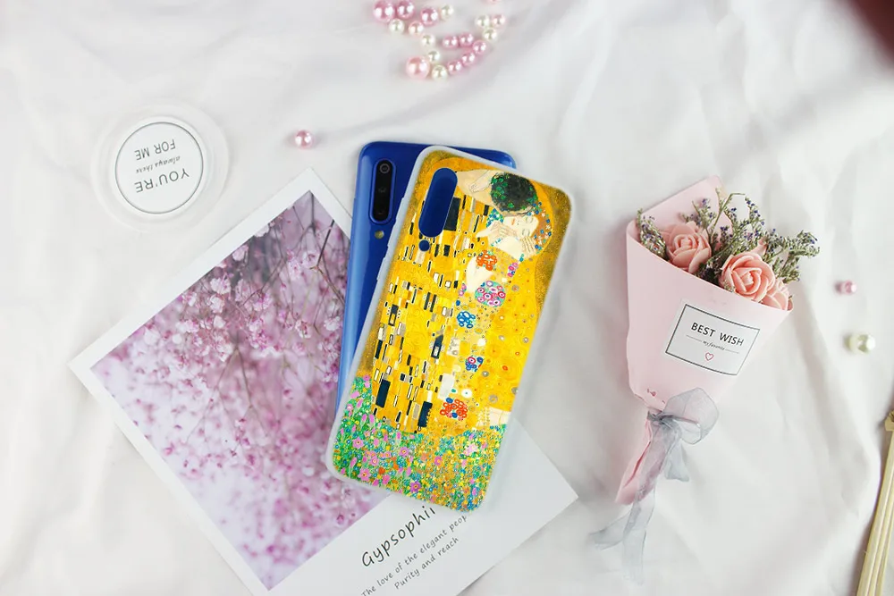 Мягкий чехол с изображением Винсента Ван Гога подсолнуха для Xiaomi Mi 11 Pro Ultra 10 9 8 SE 6X
