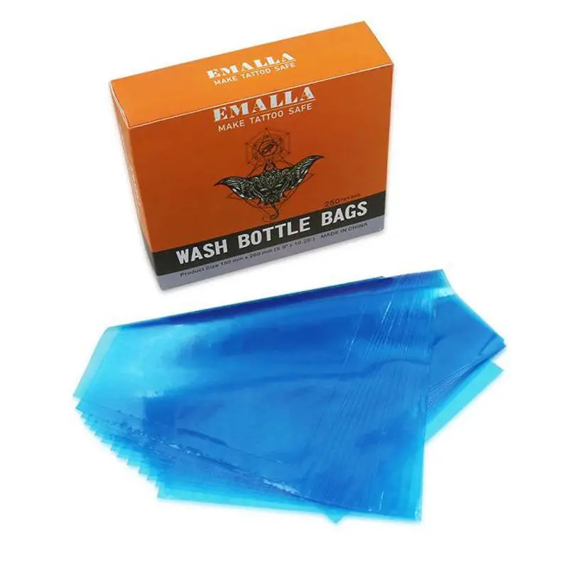 Бутылки для мойки татуировок с микроблейдинга 250 шт. одноразовые бутылки мытья