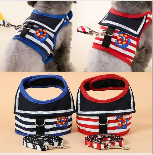 Воздухопроницаемые комбинезоны в стиле милитари для собак маленьких поводок и