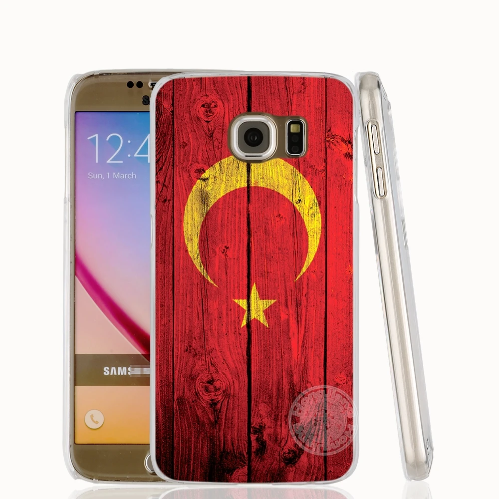 HAMEINUO Турецкий флаг чехол для сотового телефона Samsung Galaxy S7 edge PLUS S8 S6 S5 S4 S3 MINI|cover for