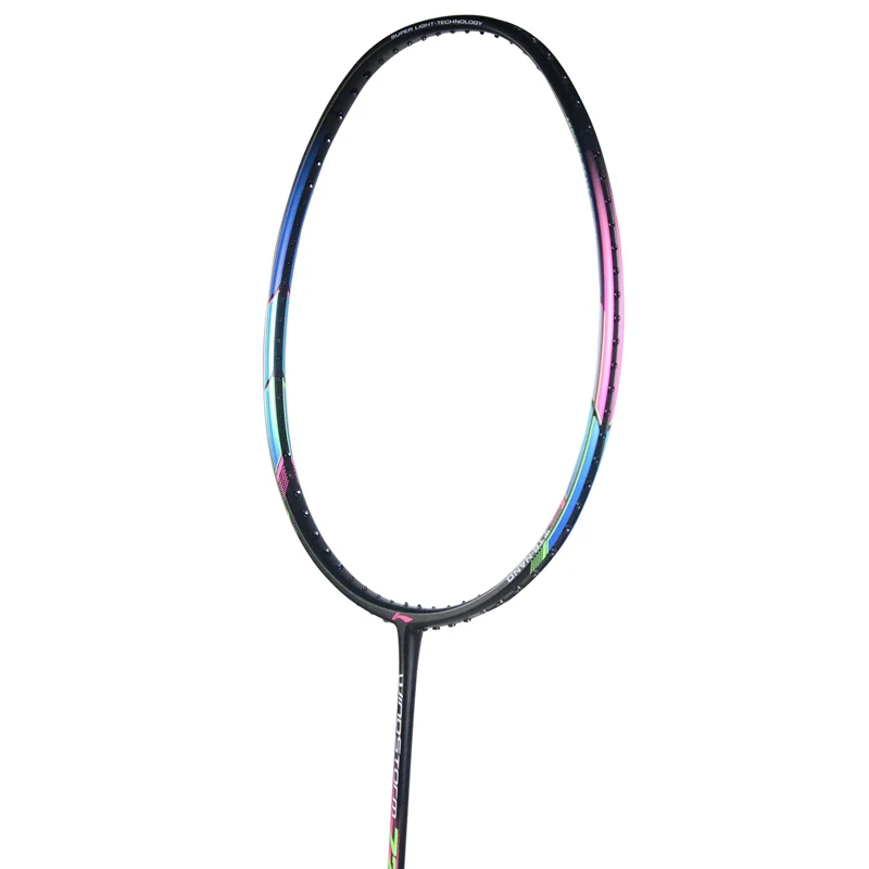 Li Ning WINDSTORM 72 ракетки для бадминтона одиночный ракетка светильник