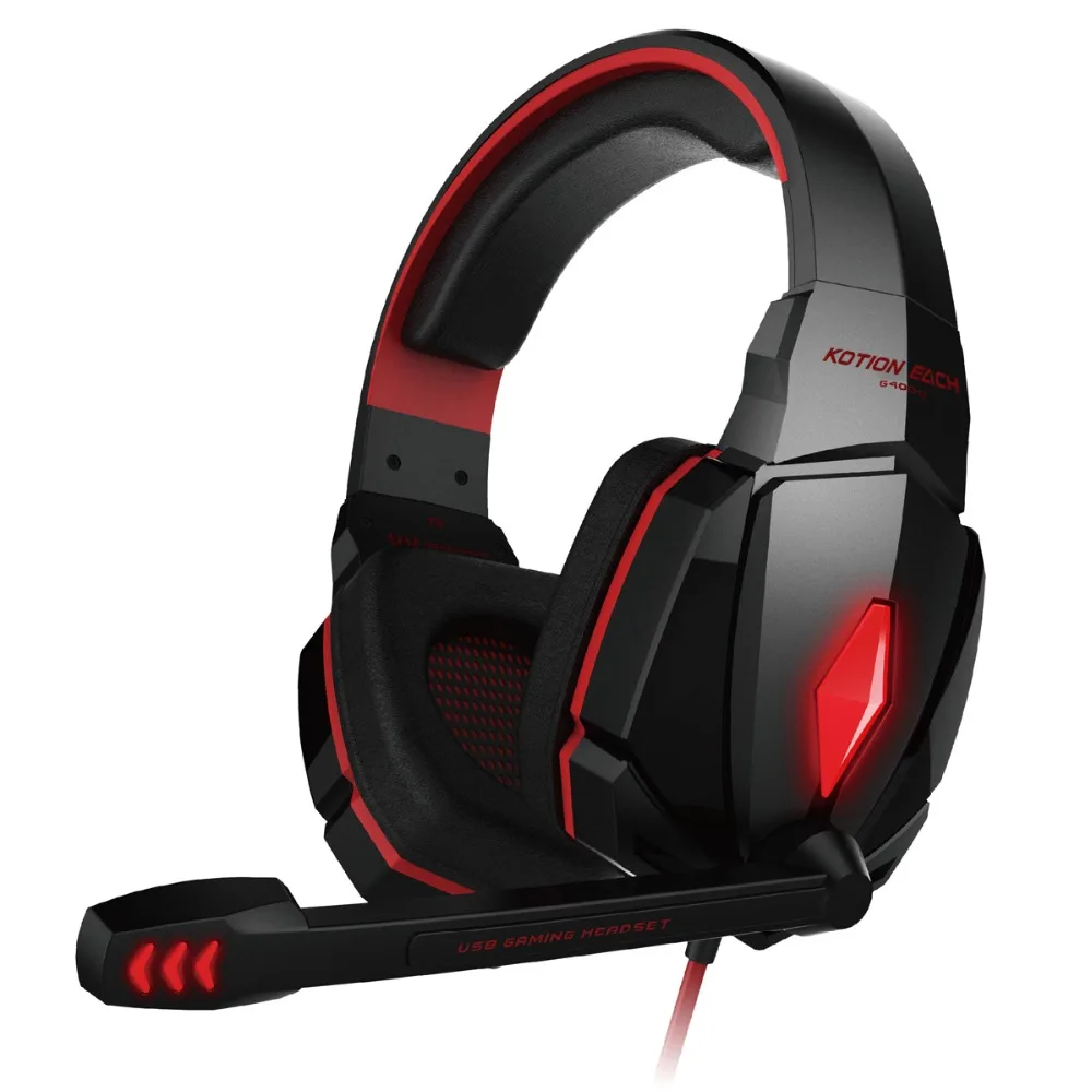 KOTION каждый G4000 наушники игровая стереогарнитура Шум отмена оголовье С Микрофоном