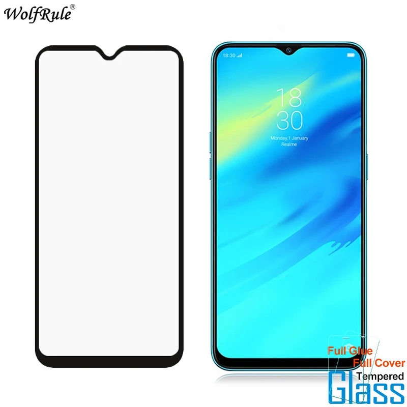 

2 шт. для стекла OPPO Realme 2 Pro Защитная пленка для экрана полное покрытие из клея закаленное стекло для OPPO Realme 2 Pro стеклянная пленка для телефона ...