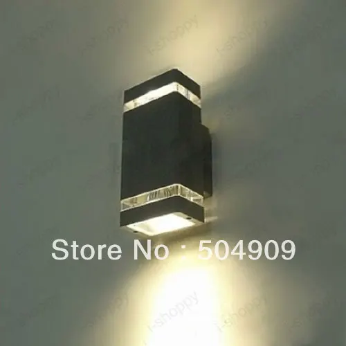 Вверх/вниз крытый/открытый наружный настенный светильник для зала бра набор