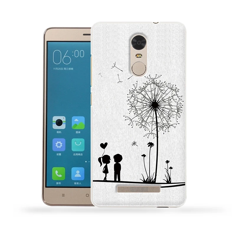 Для xiaomi Redmi note3 чехол для мобильного телефона Note 3 Pro Жесткий PC задняя крышка fundas