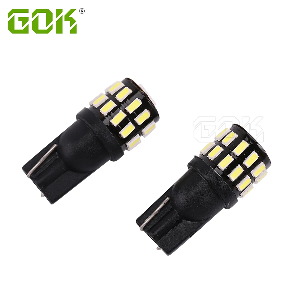 10 светодиодных ламп W5W T10 Canbus 3014 SMD 30 LED 194 168 автомобильные габаритные огни