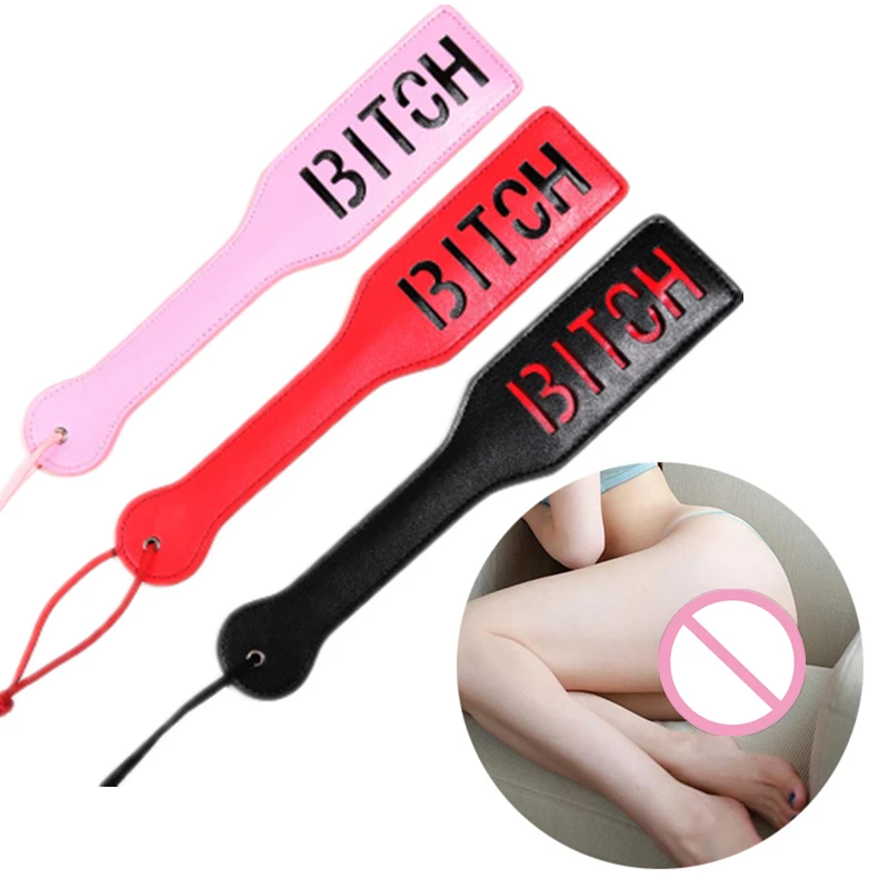 Clomedsx Bitch XOXO SM Flogger порка весло Beat покорный раб БДСМ фетиш кнут весла игры для