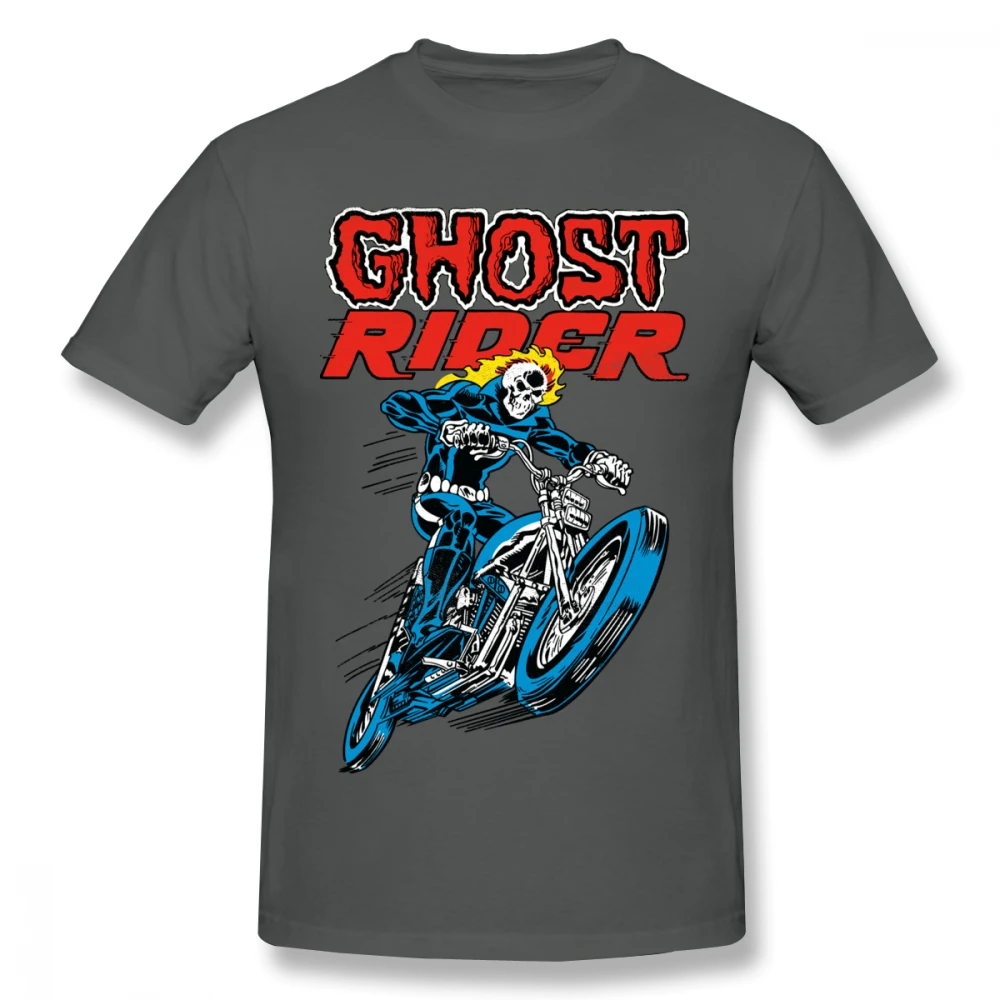 Ghost Rider футболка для мужчин плюс размер 5XL группа тройник | Мужская одежда