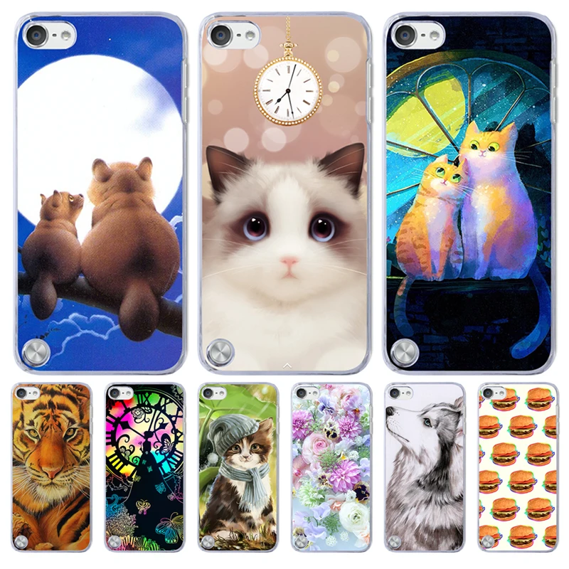 Чехол для телефона с рисунком кота из мультфильма чехол Apple ipod touch 5 классный