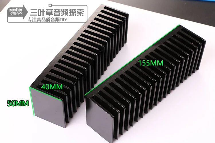 Специальный утолщенный радиатор LM3886 TDA7293 155*50*40|radiator heat sink|radiator 40radiator 50 |