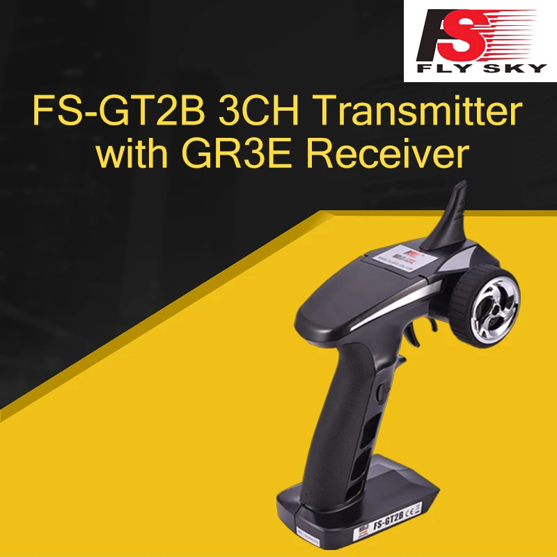 Flysky FS GT2B 2 4G 3CH пистолет пульт дистанционного управления передатчик с GR3E приемник