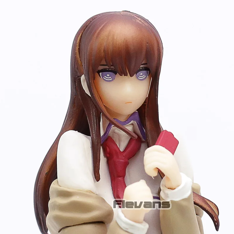 Аниме Steins Gate Makise Kurisu 1/7 Масштаб ПВХ фигурка Коллекционная модель игрушки