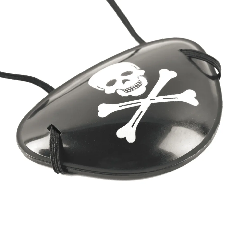 1 шт. Пиратский повязка на глаз череп костяной головной убор на Хэллоуин в подарочный пакет Детская игрушка