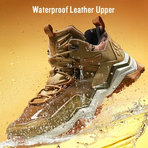 Мужские походные ботинки RAX, водонепроницаемые, Нескользящие, для альпинизма, походов