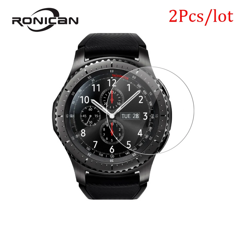 2 шт. для Samsung Gear S3 классический ультратонкая защитная плёнка Cltra с уровнем
