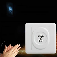 smart 220v sound light control switch time delay wall switch wall mount energy saving wall pad for home product dropshipping