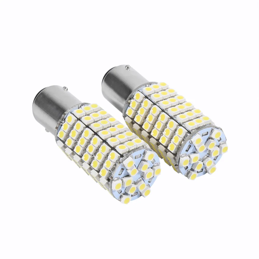 2X 1157 BAY15D 120 SMD задний стоп-сигнал поворота/задний светодиодный фонарь ные лампы s