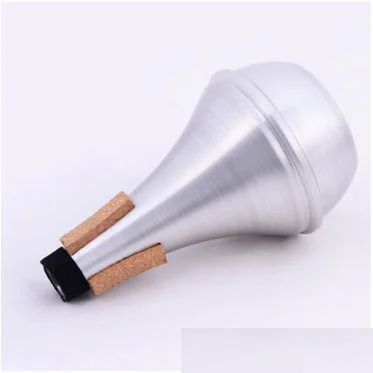 

High Quality Practice Trumpet Straight Mute White Brass For Trumpet mute Free shipping