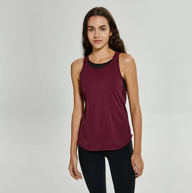 Energy Yoga Sports Shirts Women Beauty back Running Sleeveless Quick Dry Vest GYM T-shirts Fitness Sportswear Tops | Спорт и
