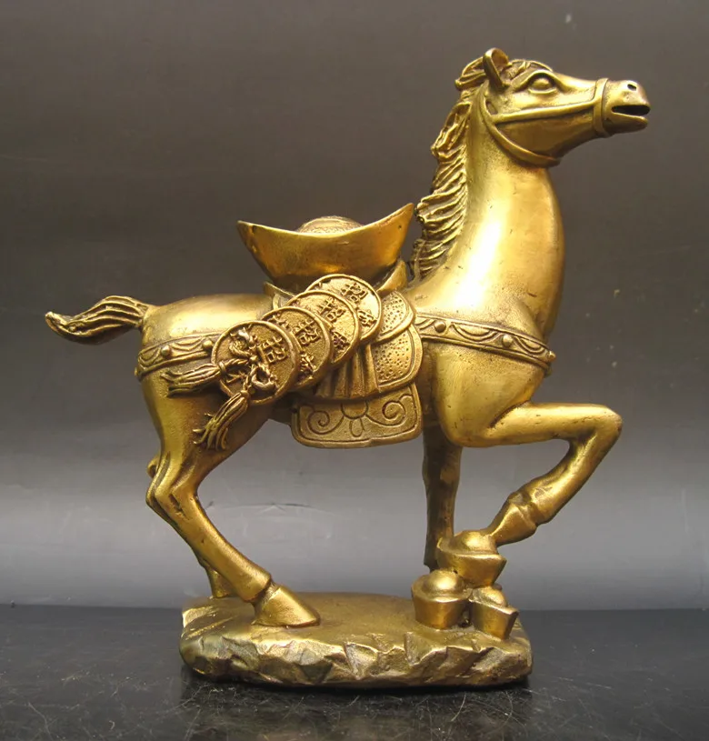 

Copper Brass craft wholesale bronze factory Copper Large ingot decoration lucky fortune