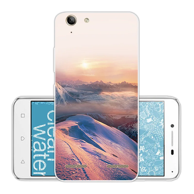 5.0&quot for Lenovo A6020 Phone Cases For Vibe K5 Silicone Square Back Cover A6020a40 Plus |