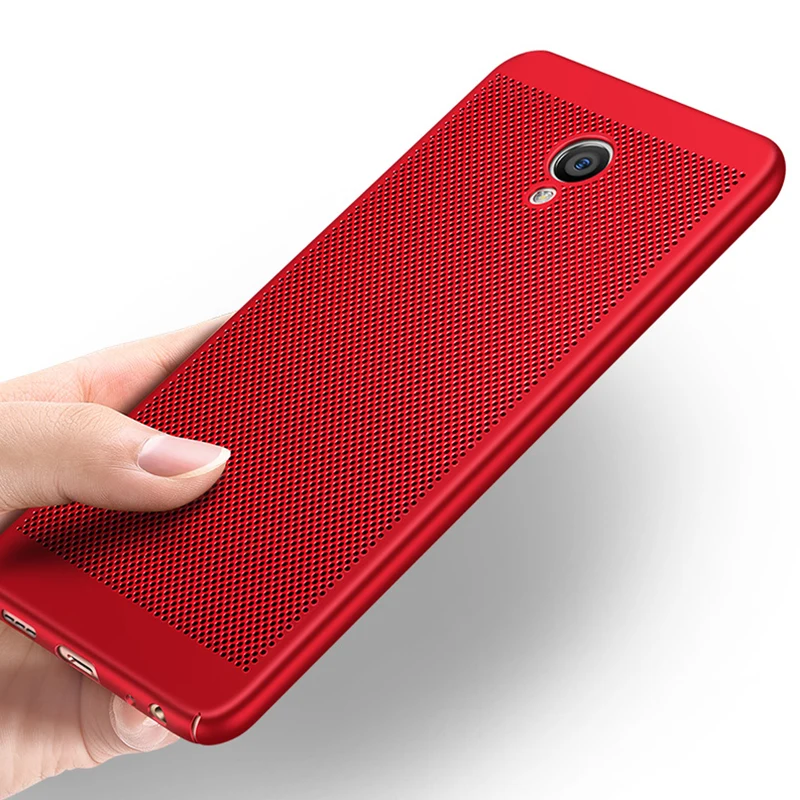Полый теплоотвод чехол для Meizu 15 M6 Pro 7 M5C Plus M5S M5 Note задняя крышка ультра тонкий Бампер Защитный корпус Capas