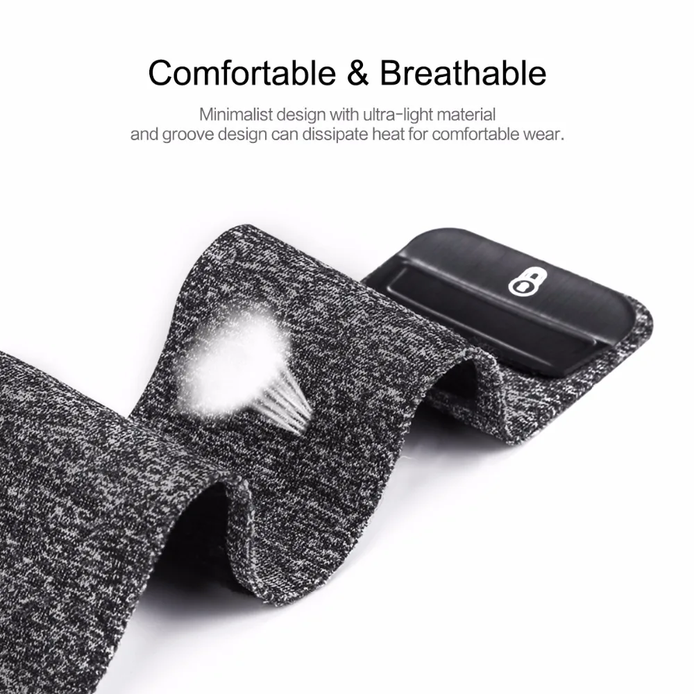 Универсальная профессиональная тонкая спортивная нарукавная Повязка для бега