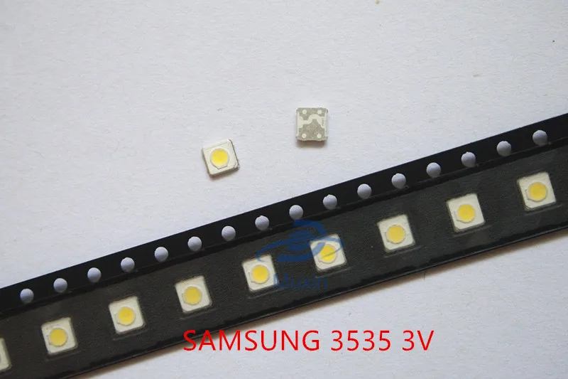 200 штук Samsung LED подсветка Высокая мощность 1 Вт 3537 3535 100 лм холодный белый SPBWH1332S1BVC1BIB