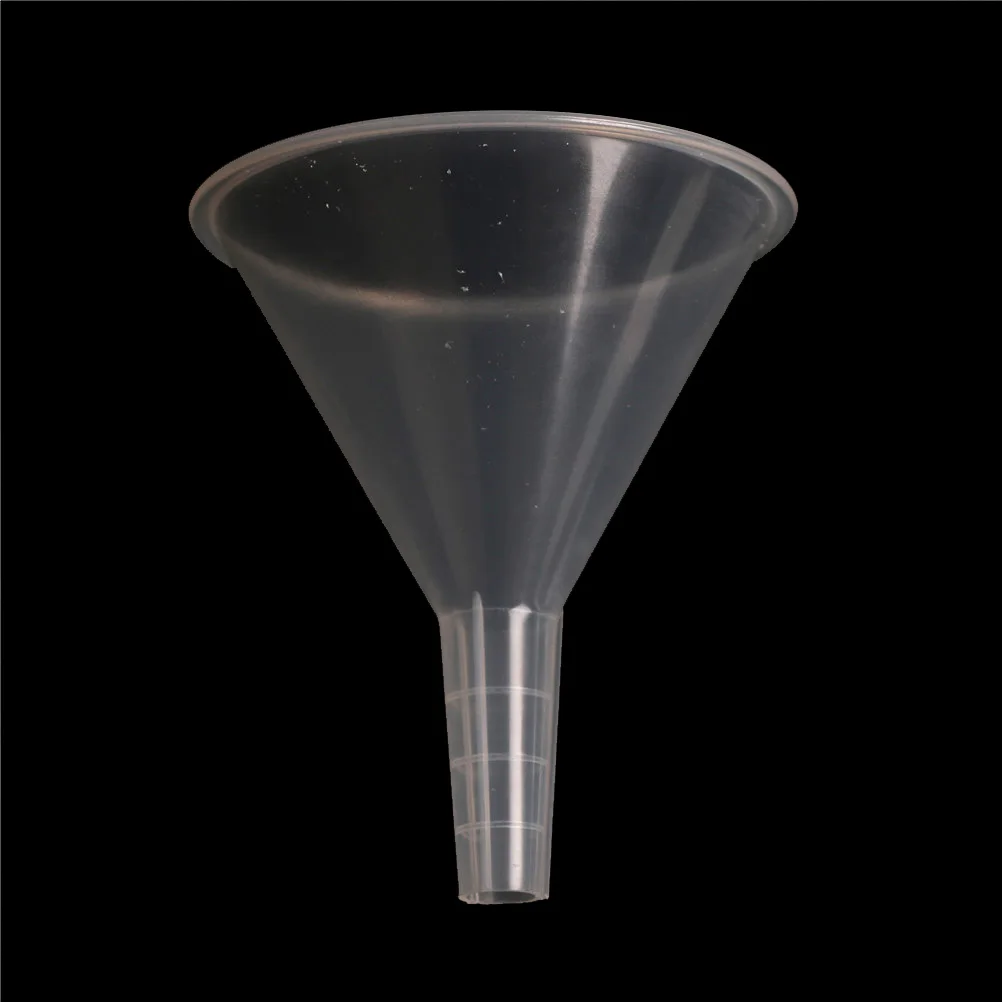 

Hot Sale 1 Pcs 100mm Laboratory Clear White Plastic Filter Funnel Lab Accessory