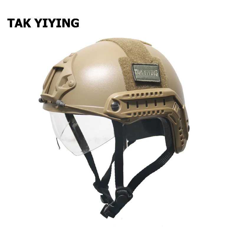 TAK YIYING Тактический шлем тип MH страйкбол Пейнтбол с защитными очками|tactical helmet|paintball