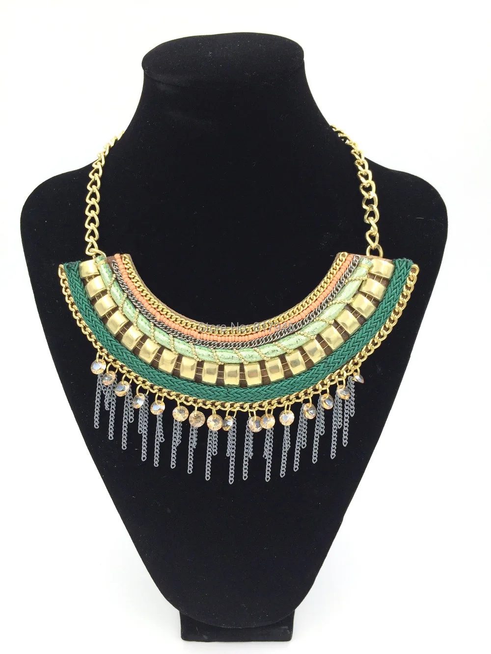 ?? 卸売2016新しい ファッション ジュエリー ハンド作る ネックレス卸売自由奔放に生きる スタイル コリアー ファム ステートメント ネックレス