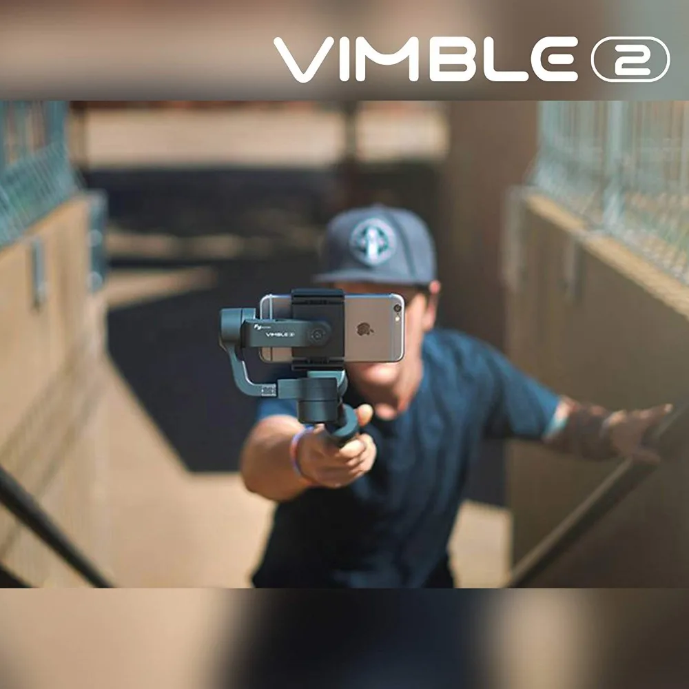 UK Stock FeiyuTech Vimble 2 3 осевой Ручной Стабилизатор для смартфонов iPhone X 8 7 Plus Samsung Galaxy S9 +