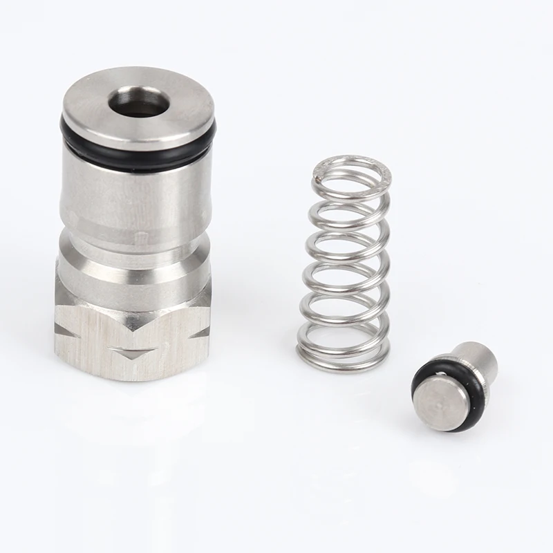gas ball lock Новое обновление 304 Тип Корнелиуса бочонок шариковый замок& Poppet внутренняя резьба газ+ жидкость 19/3"-18 Высокое качество - Цвет: gas ball lock