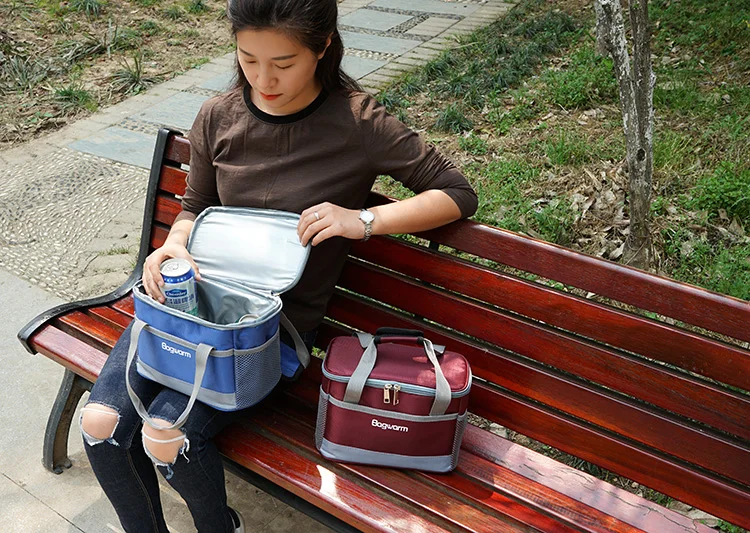 Термостойкая водонепроницаемая сумка холодильник для ланча пикника