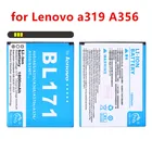 Новый BL171 аккумулятор для Lenovo A319 A60 A500 A65 A390 A368 A390T A356 A370E A376 BL 171 батареи в наличии + отслеживание