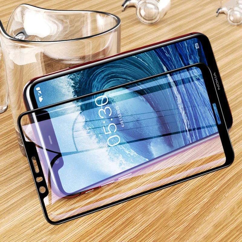 Baixin Защитное стекло для nokia 8 1 plus защита экрана 3 5 1x5x6x7 6 7 2018 закаленное 9d полное
