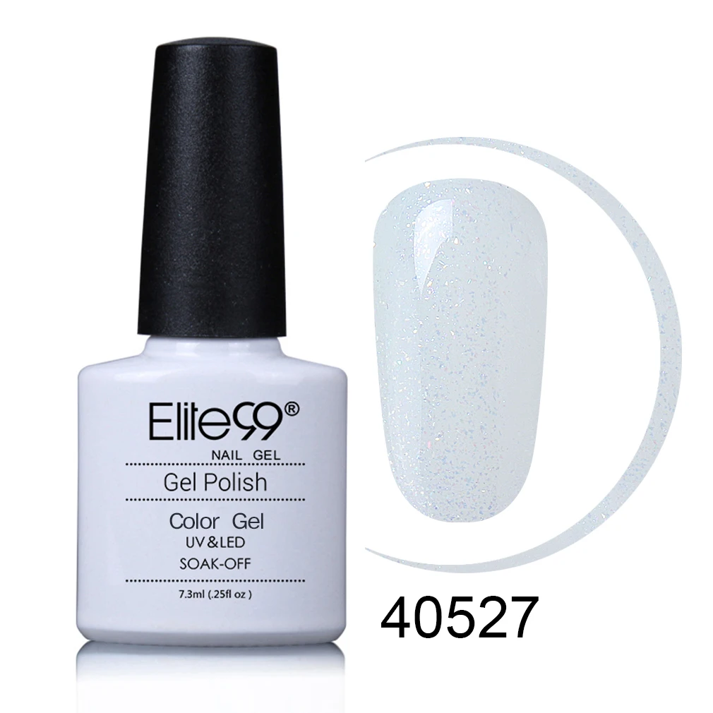 S40527 Elite99 Светильник Цвет замочить праймер Полупостоянный цвет лак для ногтей нужен УФ лампа отверждения основа Топ Эмаль лак для ногтей - Цвет: S40527