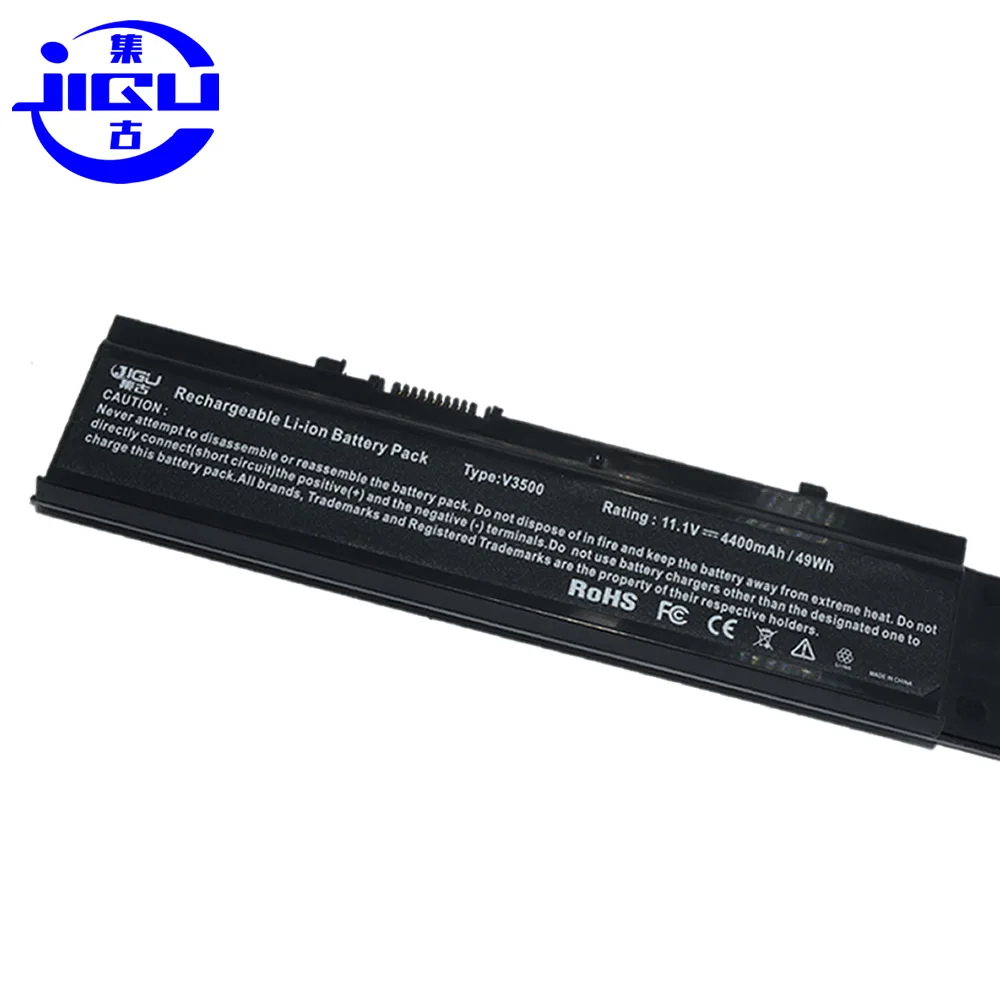 JIGU 6 ячеечный Аккумулятор для ноутбука 3700 0txwrr 0TY3P4 Dell Vostro 3000 3400 3500 4JK6R 4400MAH 11 1 V 7FJ92 312